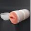 Симулятор орального сексу з вібрацією Lovetoy Sex In A Can Mouth Lotus Tunnel, тілесний - Фото №2