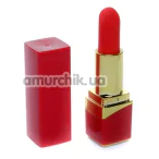 Кліторальний вібратор Boss Series Vibrating Cunnilingus Massager, червоний - Фото №1