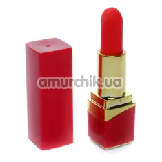 Кліторальний вібратор Boss Series Vibrating Cunnilingus Massager, червоний - Фото №1