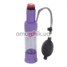 Помпа для увеличения пениса с вибрацией VOS Vibe-O-Suck 2000 Vacuum Erection Pump - Фото №1