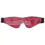 Маска Blaze Luxury Fetish Blindfold, розовая - Фото №1