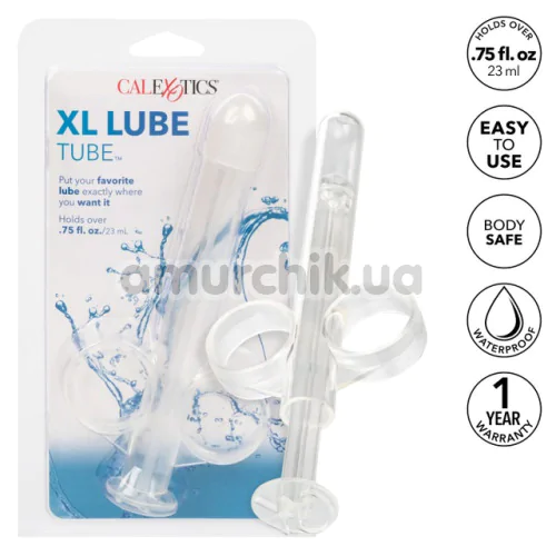 Шприц для лубриканта Lube Tube XL, прозрачный