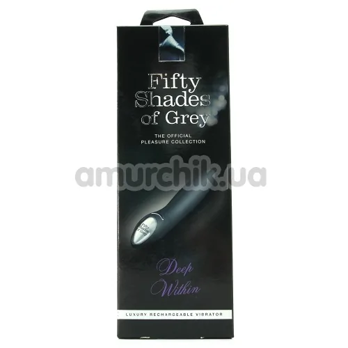 Вибратор для точки G Fifty Shades of Grey Deep Within, черный