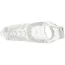 Насадка на пеніс Size Up 1 Inch See-Thru Stretch Penis Extender With Pleasure Dots & Ball Loop, прозора - Фото №6