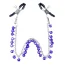 Затискачі для сосків Boss Series Fetish Exclusive Nipple Clamps No.1, фіолетові - Фото №3