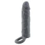 Насадка на пеніс Pretty Love Realistic Penis Sleeve, сіра - Фото №1