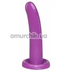 Фалоімітатор LoveToy Holy Dong S 4.5, фіолетовий - Фото №1