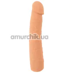 Насадка на пенис Nature Skin Extension Sleeve +7cm, телесная - Фото №1