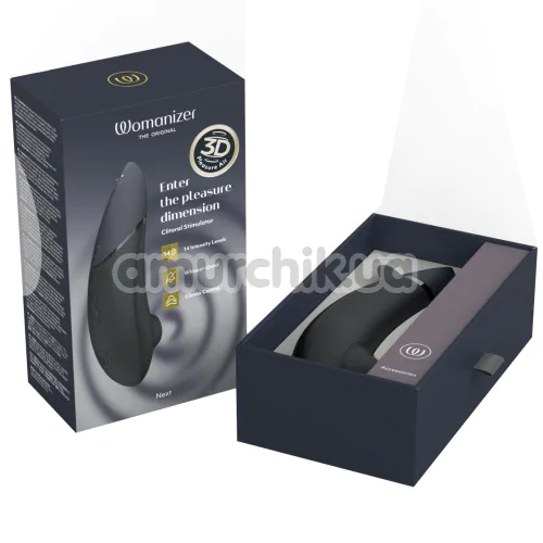 Симулятор орального сексу для жінок Womanizer The Original Next, чорний