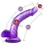 Фалоімітатор B Yours Sweet N Hard 7, фіолетовий - Фото №4