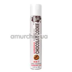 Масажно-оральний лубрикант з зігрівальним ефектом Wet Fun Flavors Warning Chocolate Cookie - шоколадне печиво, 30 мл - Фото №1