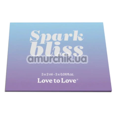 Набор стимулирующих средств Love To Love Spark Bliss, 3 х 2 мл - Фото №1