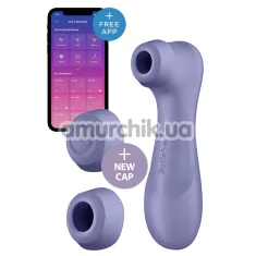 Симулятор орального сексу для жінок Satisfyer Pro 2 Generation 3 Connect App, бузковий - Фото №1