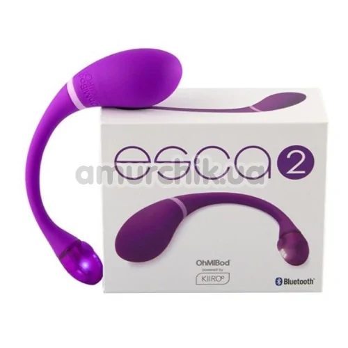 Віброяйце Ohmibod Esca 2 for Kiiroo, фіолетове