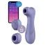 Симулятор орального сексу для жінок Satisfyer Pro 2 Generation 3 Connect App, бузковий - Фото №1