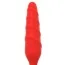 Анальная пробка с вибрацией Kink Silicone Vibrating Butt Plug, красная - Фото №5