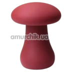 Клиторальный вибратор Sweet Em Velvet Lure Mushroom, бордовый - Фото №1