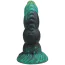 Фалоімітатор Doc Johnson Vac-U-Lock х Fantasy Fuckers Green Serpent, чорно-зелений - Фото №4