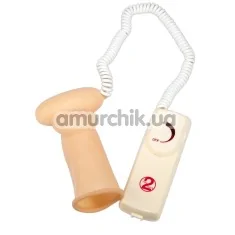Мастурбатор с вибрацией Vibro-Praser, телесная - Фото №1
