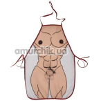 Фартук Sexy Apron With Plush Penis, телесный - Фото №1