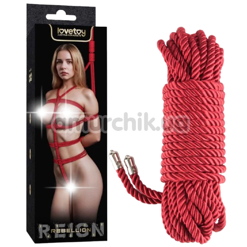 Веревка Lovetoy Rebellion Reign, красная
