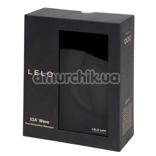 Вібратор Lelo Ida Wave (Лело Іда Вейв), чорний