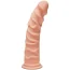 Фаллоимитатор The D Dual Density Ragin D 8 Inch Without Balls, телесный - Фото №1
