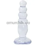 Анальна пробка Crystal Jellies 14 см прозора - Фото №1