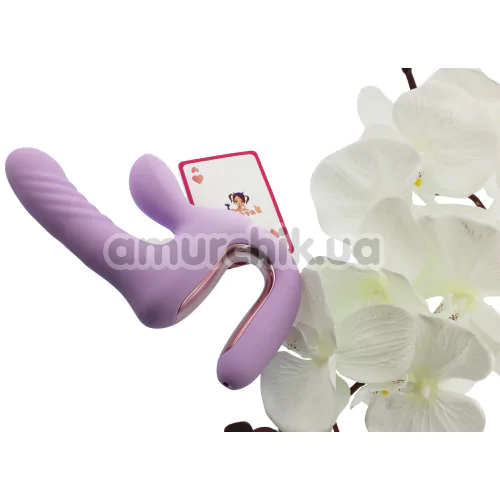 Вибратор с толчками Magic Motion Magic Duet, фиолетовый