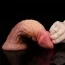 Фалоімітатор Dual-Layered Silicone Nature Cock LV411017, коричневий - Фото №9