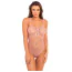 Боді Undone See-Through Bodysuit, рожеве - Фото №1