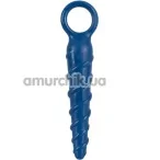 Анальный стимулятор EroStyle Anal Screw, синий - Фото №1
