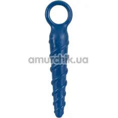 Анальный стимулятор EroStyle Anal Screw, синий - Фото №1