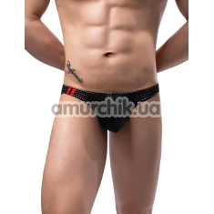 Трусы мужские Star Night Men's Briefs Net, черные - Фото №1