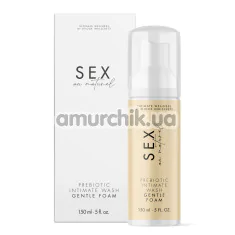 Піна для інтимної гігієни Bijoux Indiscrets Sex Au Naturel Prebiotic Intimate Wash Gentle Foam, 150 мл - Фото №1