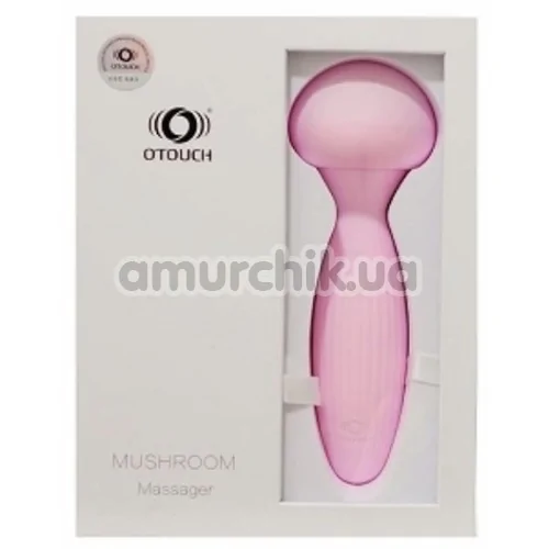 Универсальный вибромассажер Otouch Mushroom, розовый