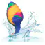 Анальна пробка Cheeky Swirl Tie-Dye Plug M, мультикольорова - Фото №5
