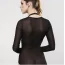 Портупея Bijoux Indiscrets Maze Halter Bra Harness, чорна - Фото №8
