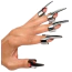 Украшения для пальцев Master Series Clawed 5PC Sensation Play Rings, серебряные - Фото №7