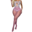 Комбинезон Star Night Pastel Bow Bodystocking, розово-белый - Фото №3