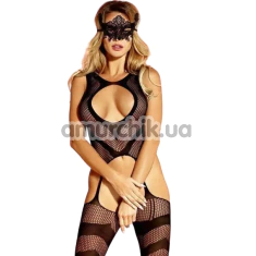 Маска Sunspice Lace Masquerade, черная - Фото №1