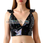 Топ виниловый Art of Sex Mistress Holographic, черный - Фото №1