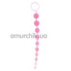 Анальные бусы Thai Toy Beads розовые - Фото №1