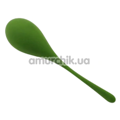Вагинальный шарик Sweet Em Velvet Lure Kegel Ball, зеленый - Фото №1