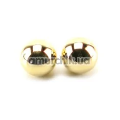 Вагінальні кульки Ben Wa Balls Gold - Фото №1