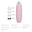 Микродермабразионное устройство для удаления черных точек Geske MicroDermabrasion Blackhead Remover 7 in 1, светло-розовое - Фото №4