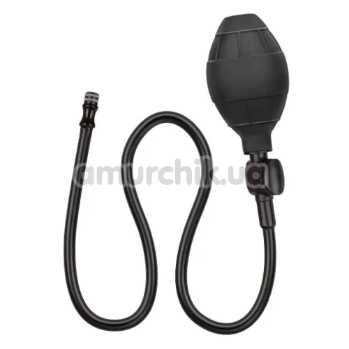 Анальний розширювач Silicone Inflatable Plug L, чорний