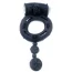 Ерекційне кільце з вібрацією Boss Series Vibro Cock Ring, чорне