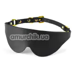 Маска Upko Leather Blindfold, чорна - Фото №1
