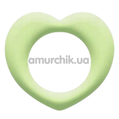 Ерекційне кільце Clara Morgane Jouet Sexuel Heart Ring, світиться в темряві - Фото №1